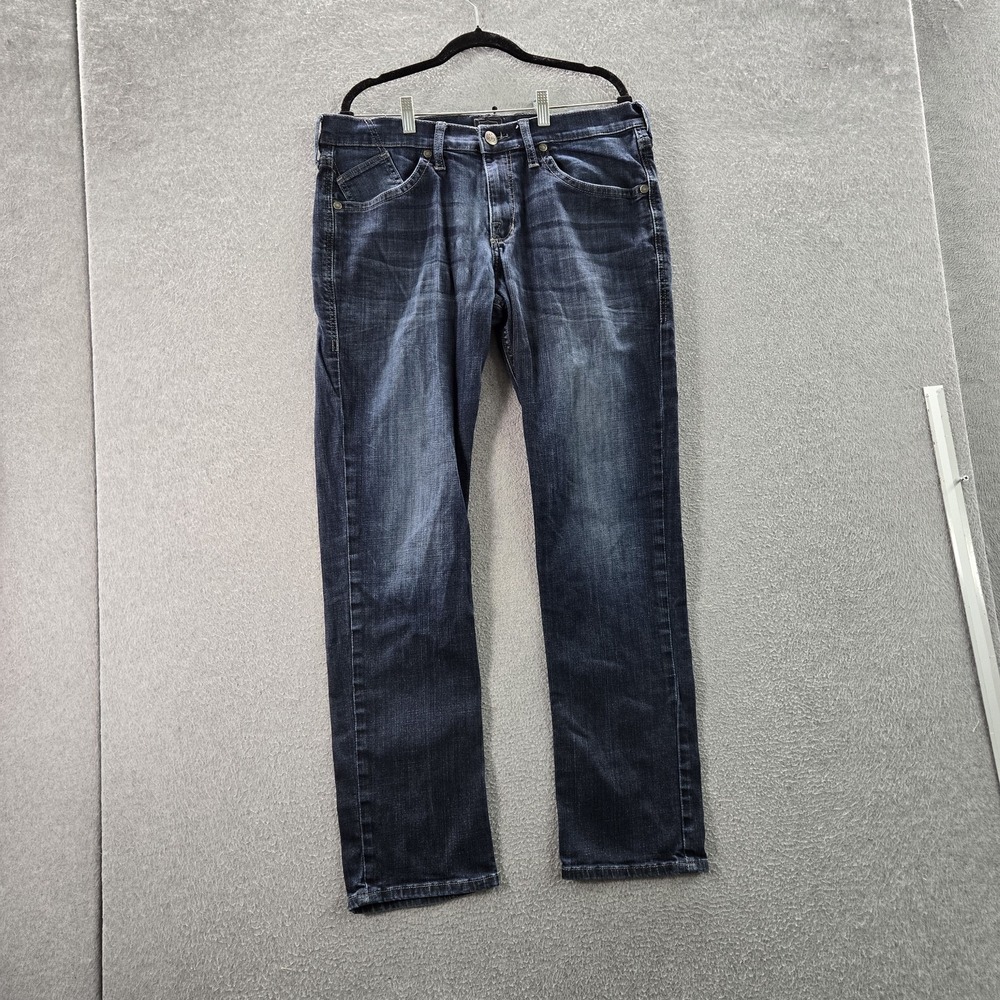 Rock & Republic Men Jeans 36X34 Blue Denim R510362‎ Slim Straight Colburg
